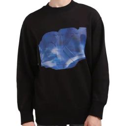 Calvin Klein Ck Black Relaxed Fit Printed Sweatshirt-picture-24