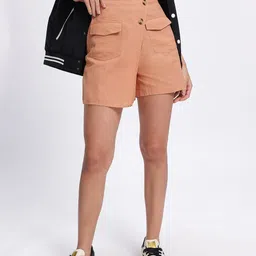 glitchez Metro Maven High Rise Skorts-image-28