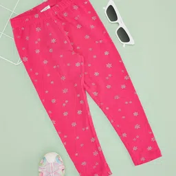 Pantaloons Junior Girls Mid Rise Cotton Leggings-picture-19