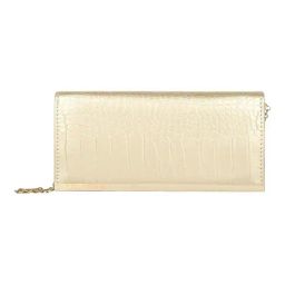 Lino Perros Golden Textured Medium Wallet for Women-45