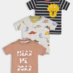 MiArcus Kids Multicolor Cotton Printed T-Shirt-image-77