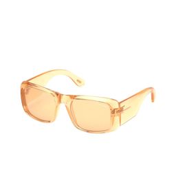 Tom Ford Men Full Rim Style Rectangle Sunglasses with UV Protected Lens-image-44