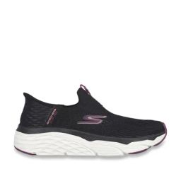 Skechers Women's MAX CUSHIONING ELITE-SMOOTH T Black Burgundy Running Shoes-12