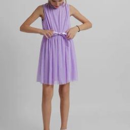 KIDS ONLY Purple Regular Fit Dress-image-37