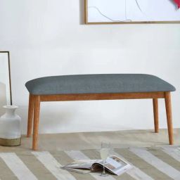 Chumbak Jodhpur Sailor Solid Blue Sheesham Wood Bench-13