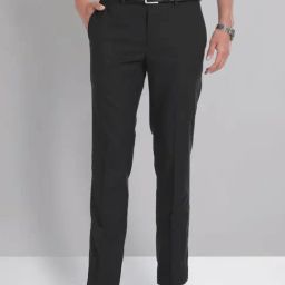 AD by Arvind Black Slim Fit Trousers-image-15