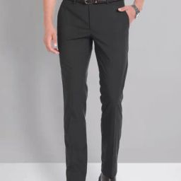 AD by Arvind Black Slim Fit Trousers-picture-47