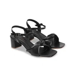 Mast & Harbour Party Block Sandals with Buckles-7