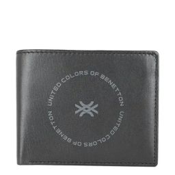United Colors of Benetton Cormack Black Casual Leather Bi-Fold Wallet for Men-picture-36