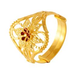 P.C. Chandra Jewellers 22 kt Gold Ring-picture-38