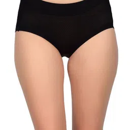 Bare dezire Mid-Rise Seamless Hipster Briefs BZ_PNTY_95_BLACK_S-image-68
