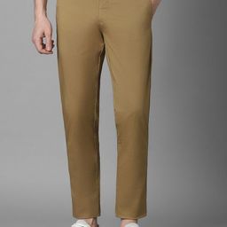 Louis Philippe Sport Men Cotton Relaxed Fit Trouser-image-60