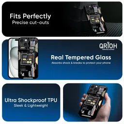 QRIOH Typography Printed iPhone XR Back Case Mobile Accessories image 3