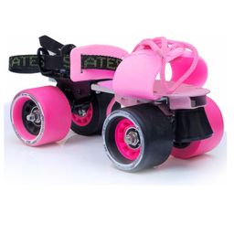 Jaspo Challenger Roller Skates for Kids (Ages 6-14), Adjustable Fit (Foot Length 21-27 cm), Metal Body,Premium 61mm 85A TPR Wheels, Perfect Beginner Quad Skates-9
