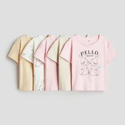 H&M 5-Pack Cotton T-Shirts-image-62