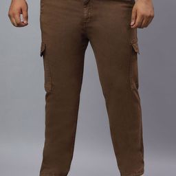ZUSH Men Straight Fit Mid-Rise Low Distress Stretchable Jeans-image-55