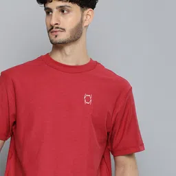 Puma Embroidered Drop-Shoulder Sleeves Pure Cotton Pivot Basketball T-shirt-image-42