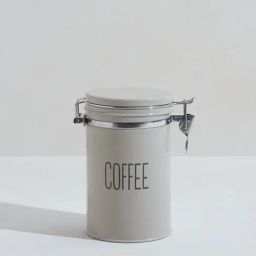 Westside Home Off White Coffee Canister-21