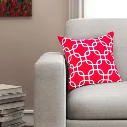 SEJ by Nisha Gupta Pink Cushion Covers - Set of 1-image-85