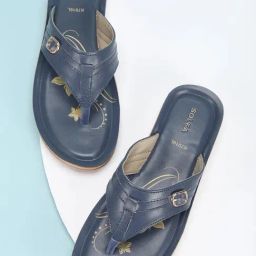 Paragon Women's Blue Thongs-image-36