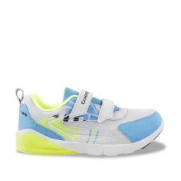Campus Kids Grey & Blue Velcro Shoes-picture-5