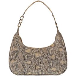 Eske Golden Animal Effect Medium Hobo Handbag-45