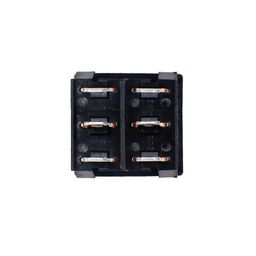 6A 250V AC DPDT ON-ON Rocker Switch with Light image 2