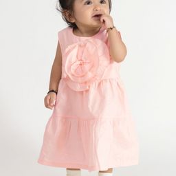 haus & kinder Cotton Baby Girl Rose Frock-image-51