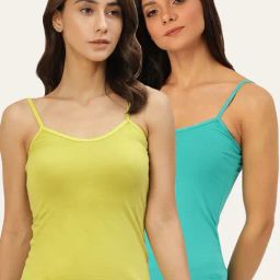 Lady Lyka Multicolor Camisole (Pack of 2)-picture-20
