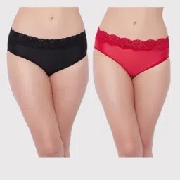 Secrets By ZeroKaata Multicolor Panty (Pack of 2)-picture-39