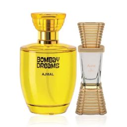 Ajmal Bombay Dreams Eau de Parfum & Aura CP Combo for Unisex-image-16