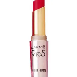 Lakme 9TO5 Primer & Matte Lip Color Iconic Red - 3.6 gm-image-25