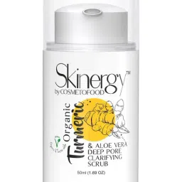 Cosmetofood Skinergy Organic Turmeric & Aloe Vera Clarifying Face Scrub - 50 ml-image-27