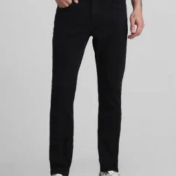 Jack & Jones Black Denim Slim Fit Jeans-image-75