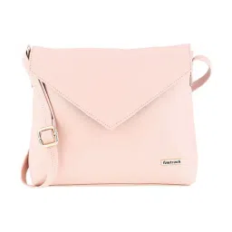 Fastrack Envelope Pink Solid Medium Cross Body Bag-image-30