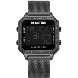 REACTION KENNETH COLE  Digital Stainless Steel Strap Watch for Women's  - KRWGJ9007901-image-6