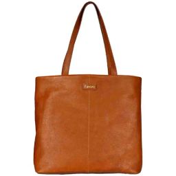 Saint G Tan Solid Medium Handbag-image-7
