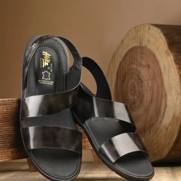 Hitz Men's Grey Sling Back Sandals-picture-27
