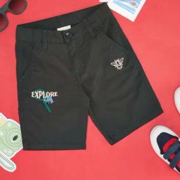 Pantaloons Junior Green Cotton Printed Shorts-image-128