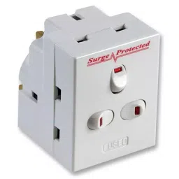 PRO ELEC ADAPTOR, FUSED, 3 WAY, SURGE, NEON, 2229S-picture-18