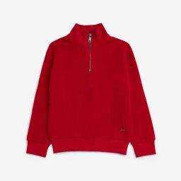 HOP Kids by Westside Red Self-Textured Cotton Sweatshirt-image-29