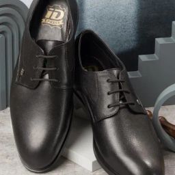 ID Men Black Derby Shoes-image-81