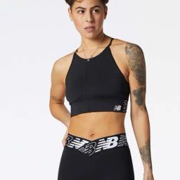 New Balance Black Printed Sports Bra-picture-44