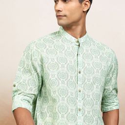 HIGHLANDER Men Opaque Printed Casual Shirt-image-60