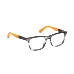 Diesel Grey Square Eye Frames for Men image 2