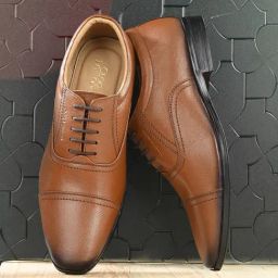 Clog London Men's Tan Oxford Shoes-image-55