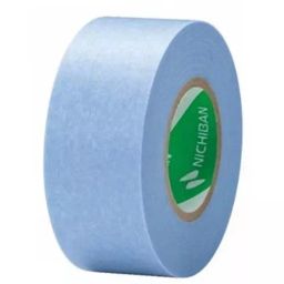 NICHIBAN Weak Adhesive Masking Tape Light Blue 15 mm x 18 m, No.252A-15 (Pack of 80 Roll)-image-51