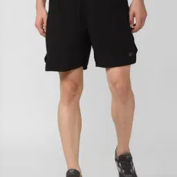 Reebok Black Regular Fit Sports Shorts-image-42