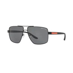 Armani Exchange Men Polarized Grey Lens Irregular Sunglasses - 0AX2037S60008160-image-53