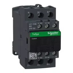 SCHNEIDER ELECTRIC Contactors CONTACTOR, 3PST-NO, 24V, DIN RAIL/PANEL, LC1D38BD-image-36